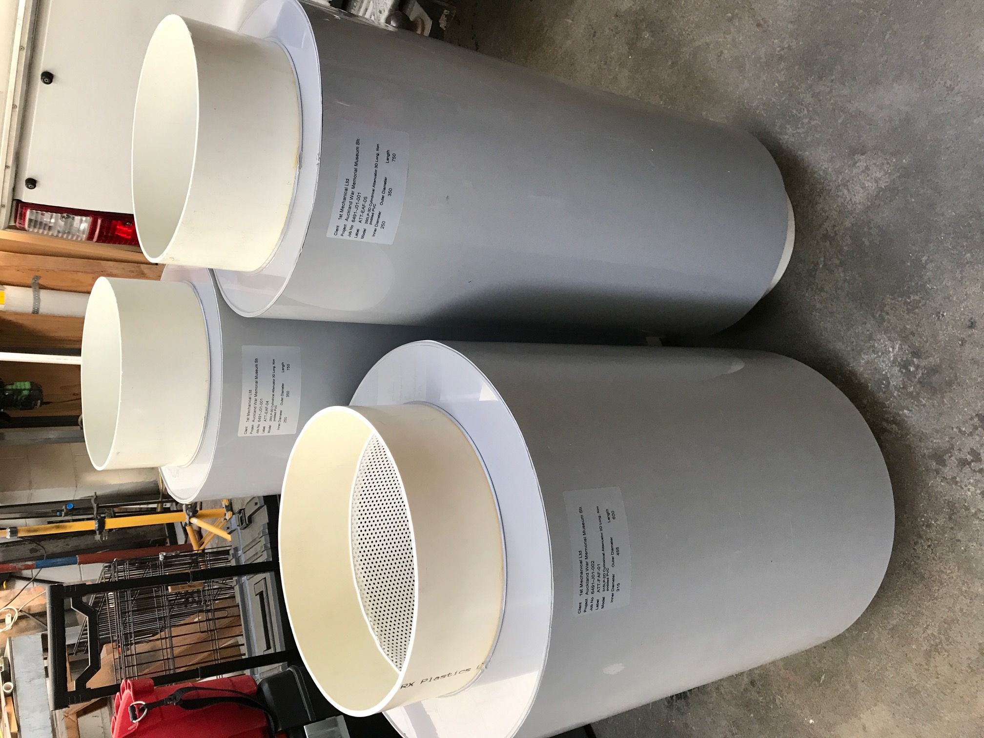 Acoustic Silencers and Attenuators